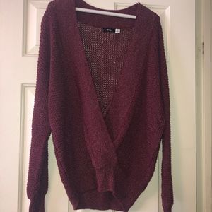 Burgundy Sweater